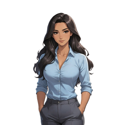 Illustrative female-presenting AI Companion visual.