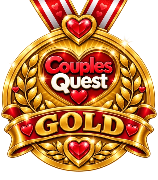 Couples Quest Gold medal.